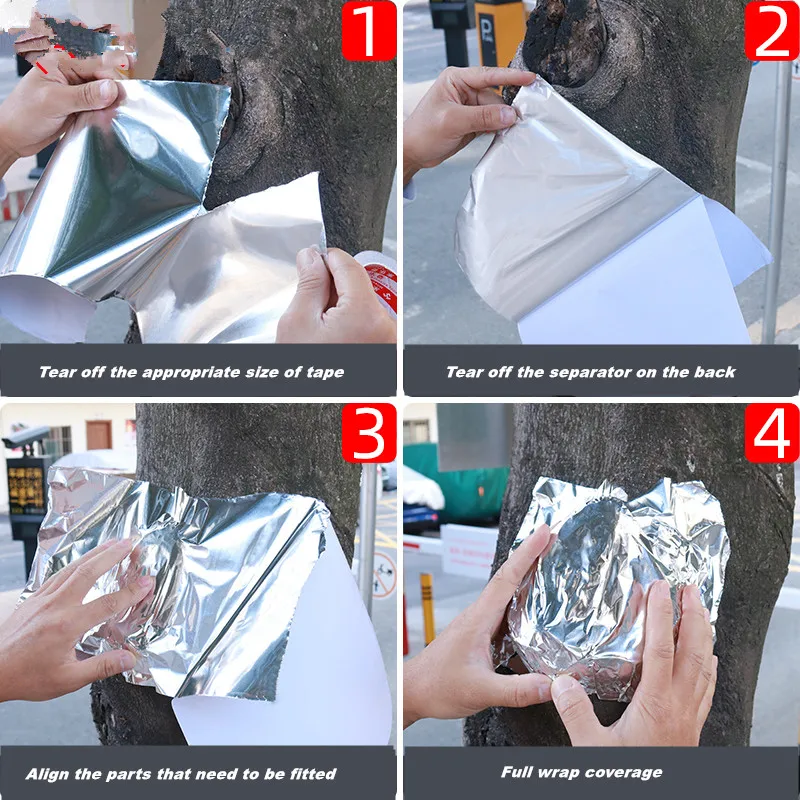 1 pcs Aluminum foil tape thickness Tin for home garden bonsai Protects tree cuts from healing and promotes growth