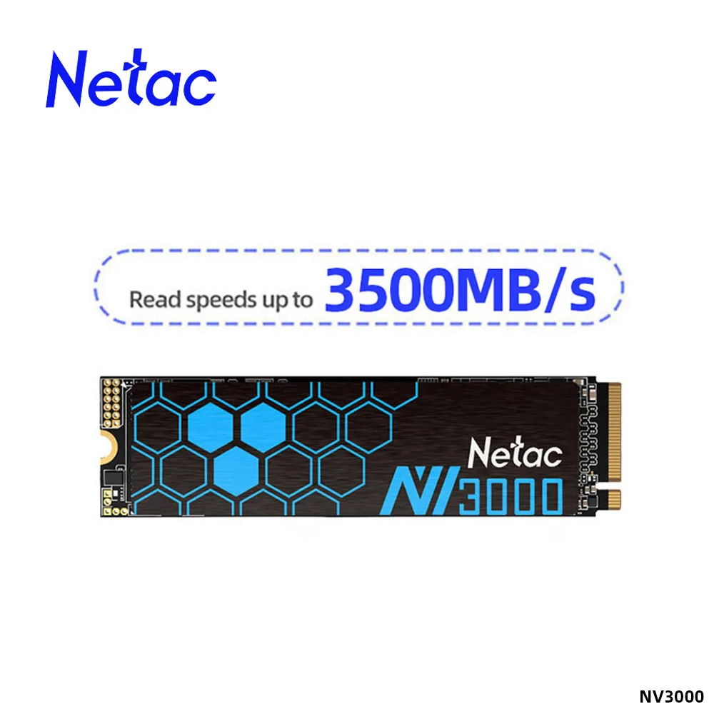 Внутренний твердотельный жесткий диск Netac M2 NVME 250 ГБ 500 SSD 1 ТБ M.2 2280 PCIE 3.0X4