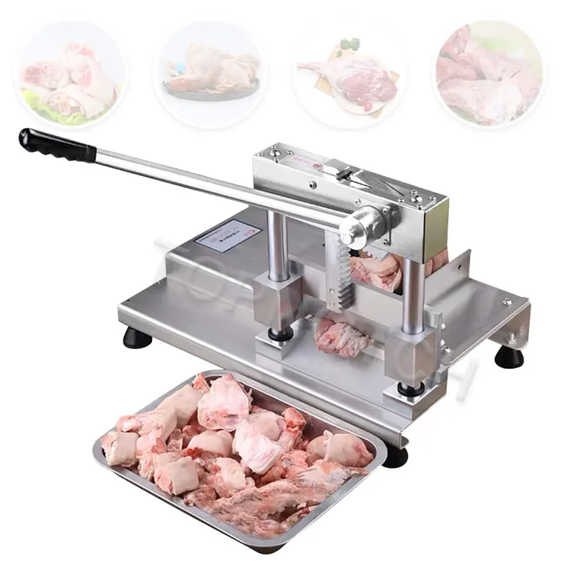 

Multifunctional Frozen Meat Slicer Pork Trotters Lamb Chops Ribs Cutter Stainless Steel Bone Cutting Machine