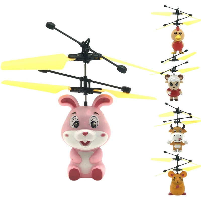 

-Радиоуправляемый самолет, инфракрасный индукционный USB-зарядка, пластиковый мини-Летающий робот, электронный самолет, подвесные игрушки, д...