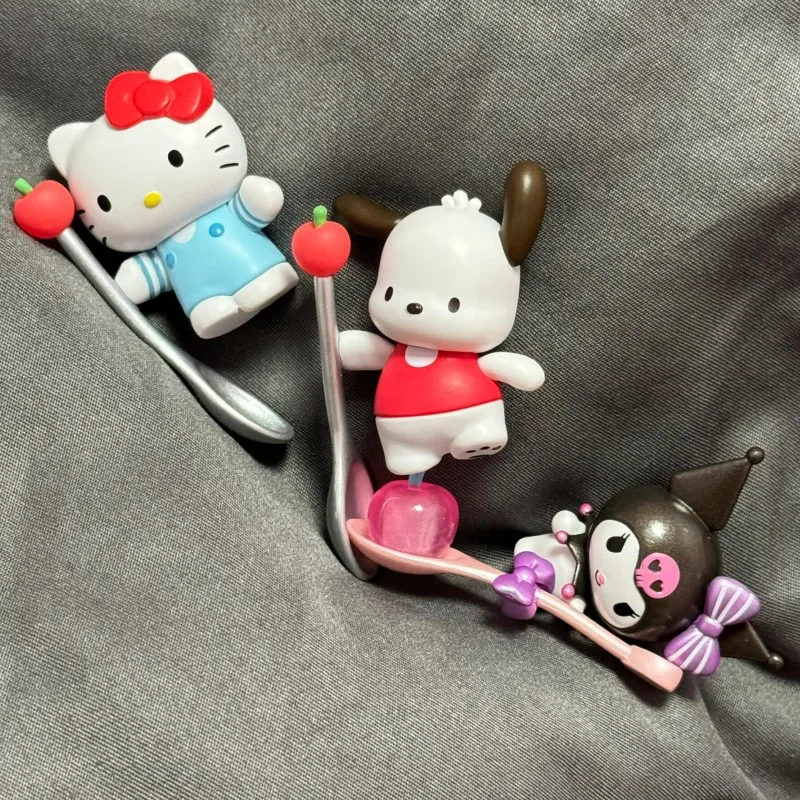 Sanrio персонажи слепая сумка вишневая чашка с фруктами подвесная серия
