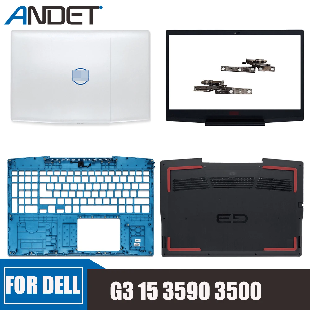 

New For Dell G3 15 3590 3500 Laptop Lcd Back Top Cover Rear Lid Top Case Bezel Palmrest Upper Case Notebook Host Lower Cover