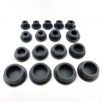 30mm 200mm black round silicone rubber blanking end cap hole caps tube pipe inserts plug cover gasket food grade seal stopper