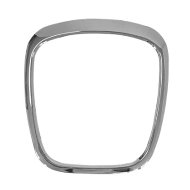 Автомобильная хромированная накладка на руль эмблема рамка центрирующая