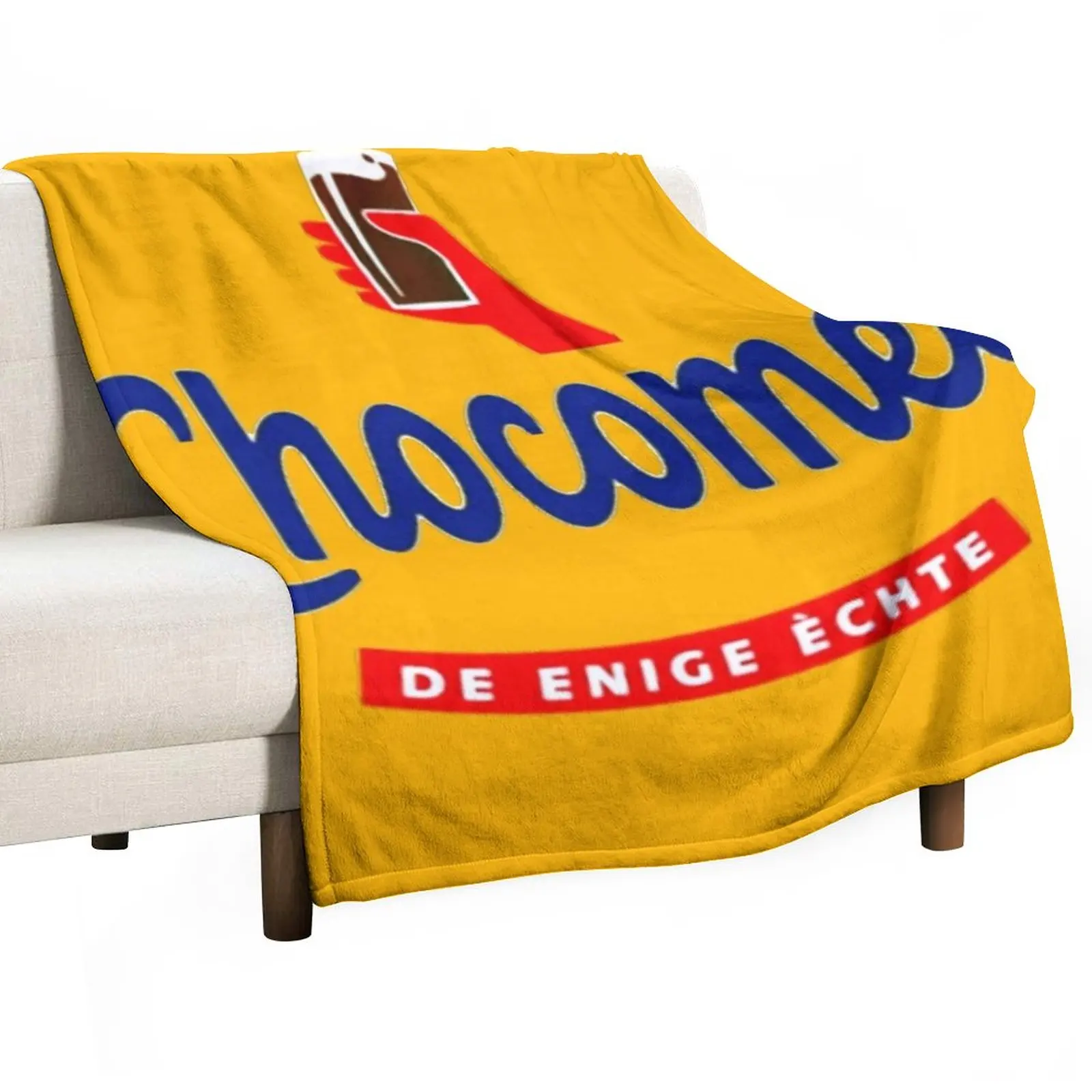 Шоколадное одеяло Chocomel плед для путешествий теплое дивана