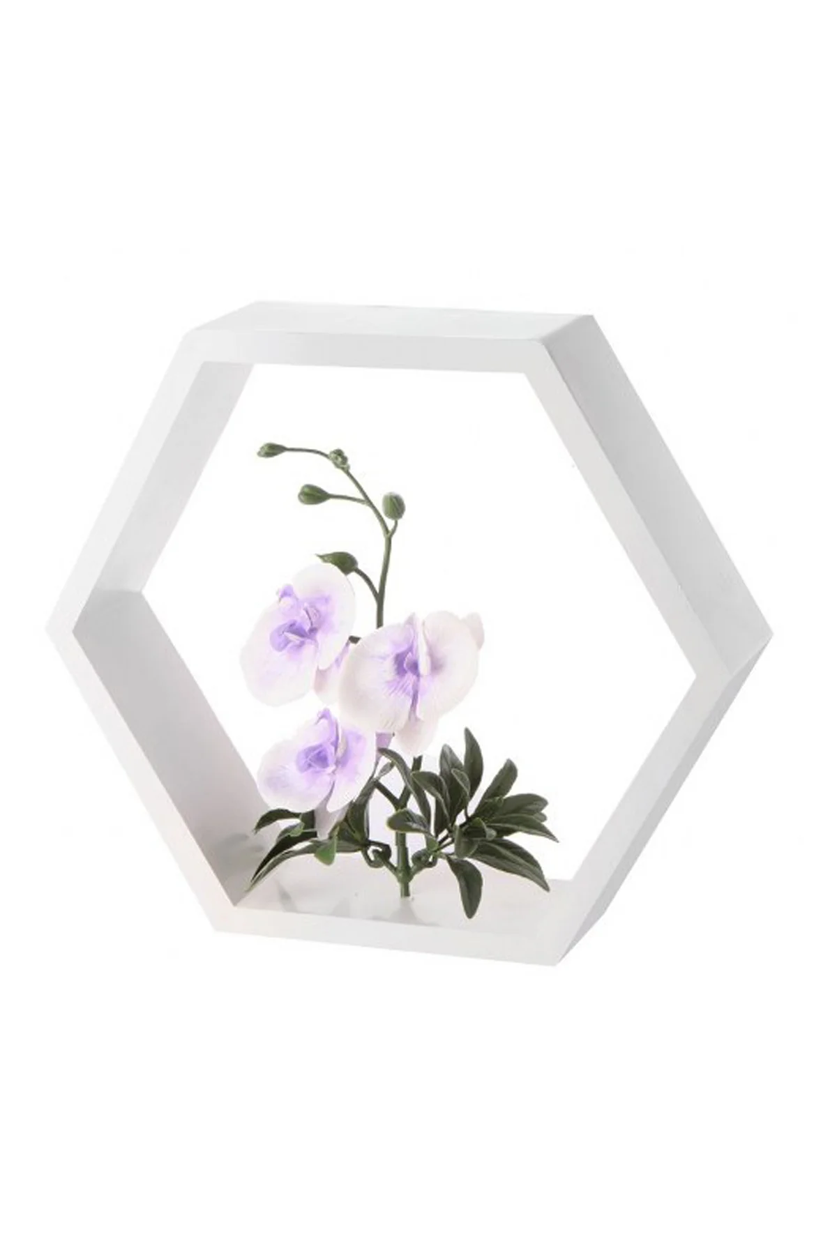

Hexagonal Standing Hard Plastic Decorative Artificial Lilac Orchid 24,5 cmAnime, Genshin Effect, Stickers, One Piece, home Decor
