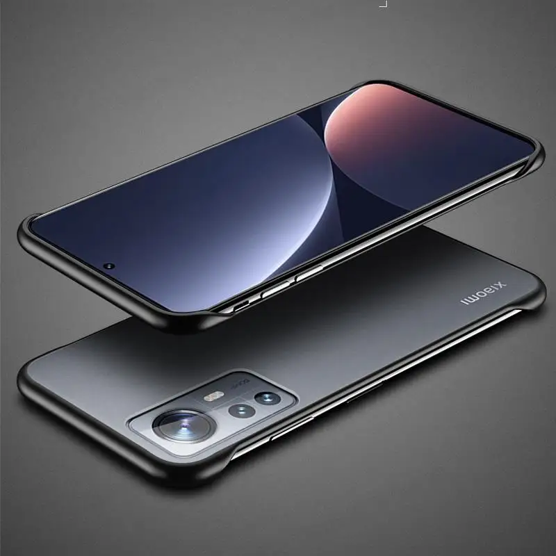 Чехлы для Xiaomi 12X 12 Pro безрамный матовый чехол телефона Mi 11 Ultra Ультратонкий Твердый