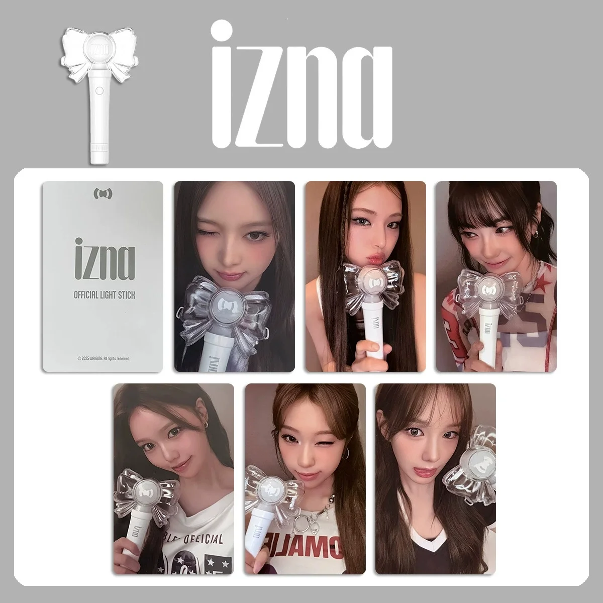 Фотокарточки Idols Izna, карточки для лайтстиков, специальные бонусные карточки Jiyoon, Koko, Sarang, Jungeun, Saebi, карточки для фанатов и косплея (art.: 3920dba700ebf) - 3920dba700ebf