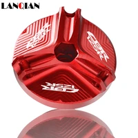 motorcycle cnc engine oil filter cup plug cover screw engine oil cup for honda cbr125r cbr 125r 2005 2011 2012 2013 2014