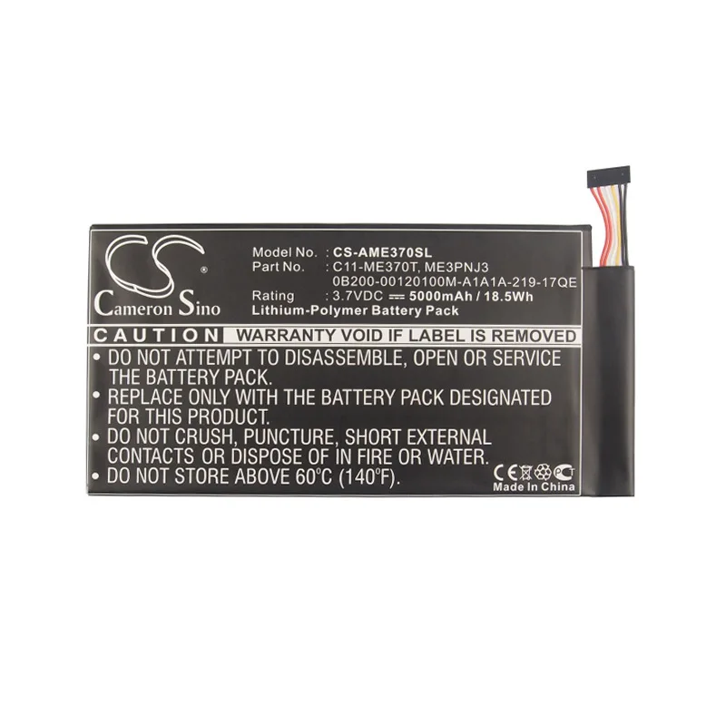 

Apply AS US AS US ME301T-A1 C11-TF400CD 5000mAh tablet battery