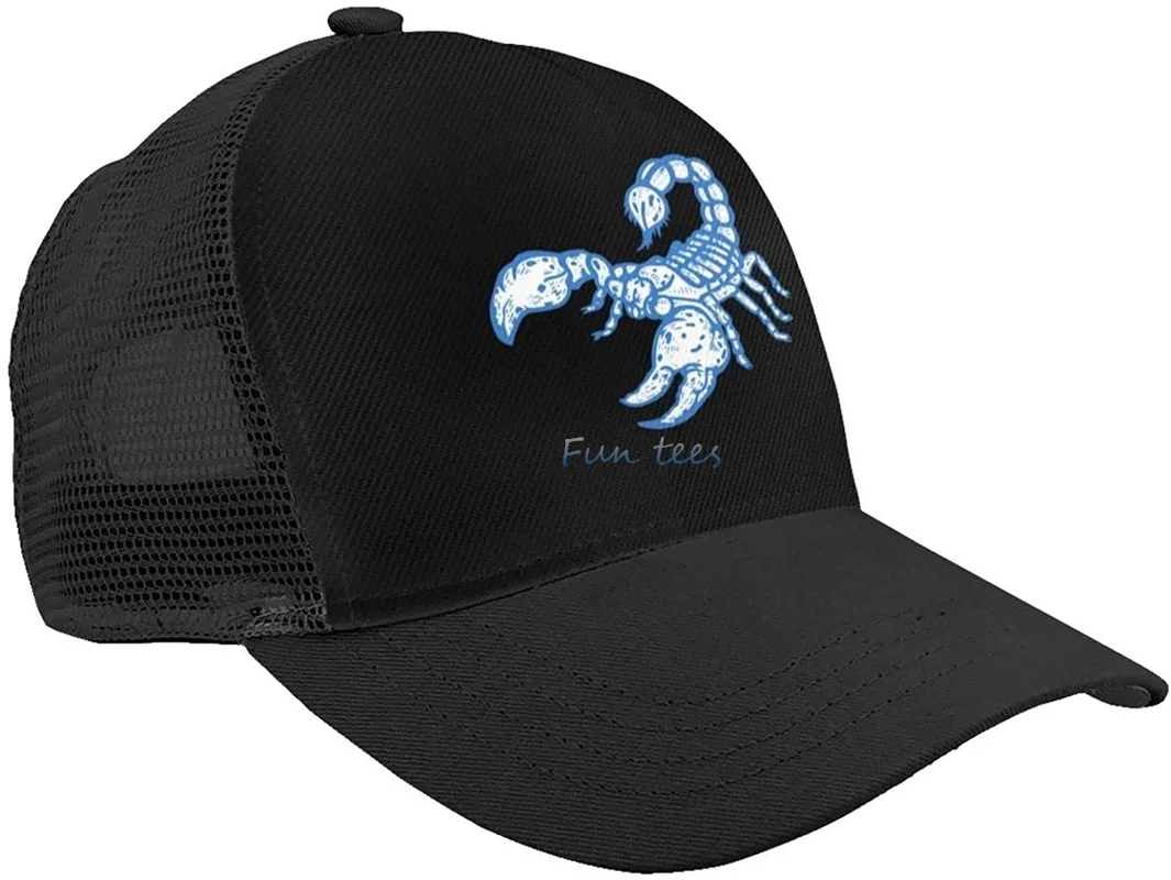 

Animals Blue Scorpion Woman's Mans Unisex Hat Trucker Hat Mesh