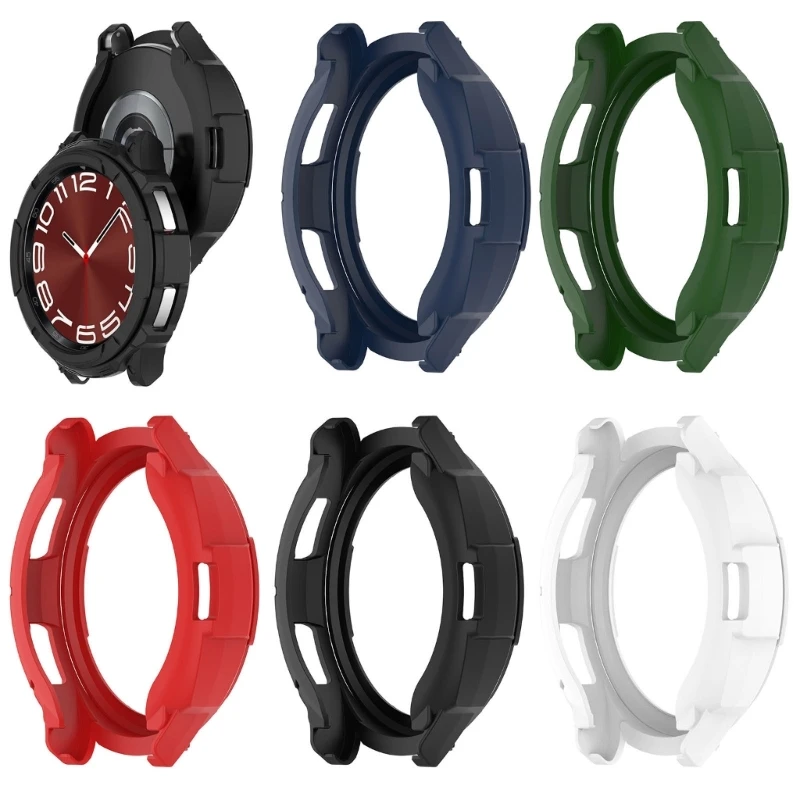 

For Watch 6Classic 43mm/47mm Anti-scratch Bumper Sleeve Housing Screen Protector