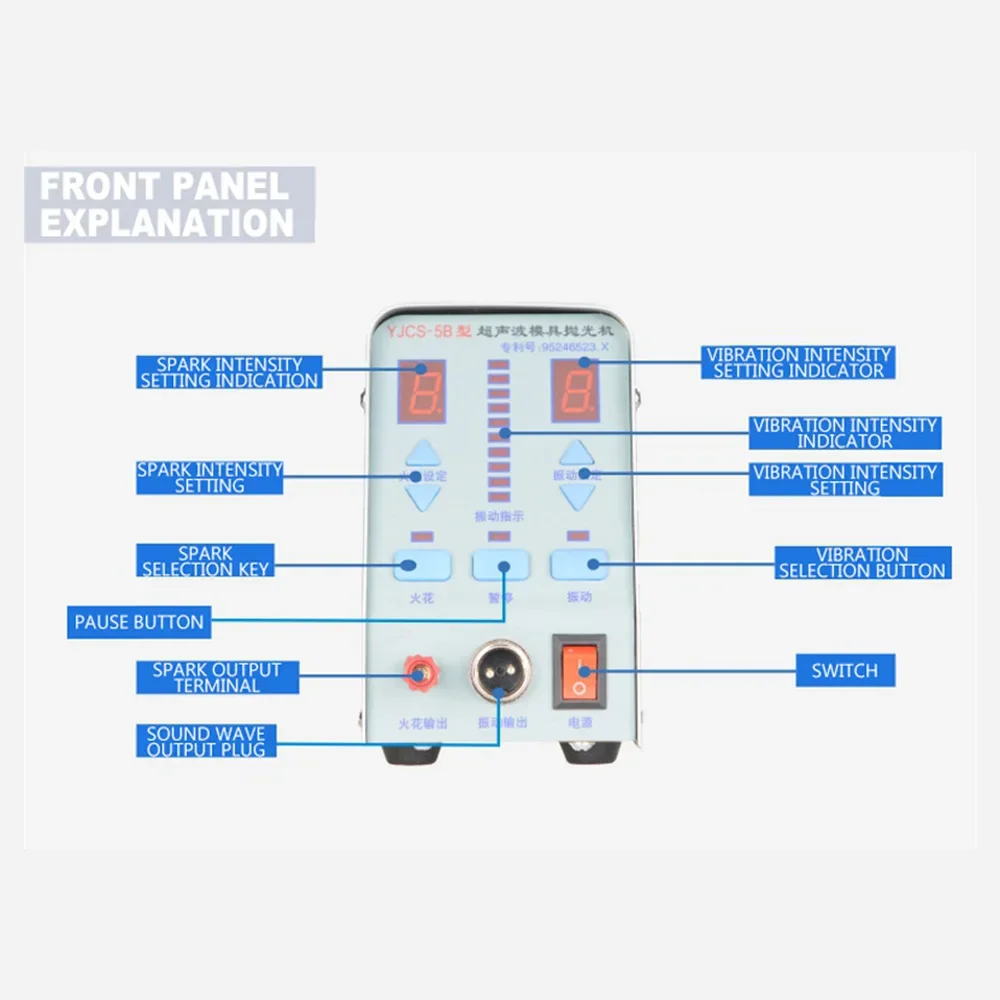 Ультразвуковой полировщик пресс-форм многофункциональная шлифовальная машина