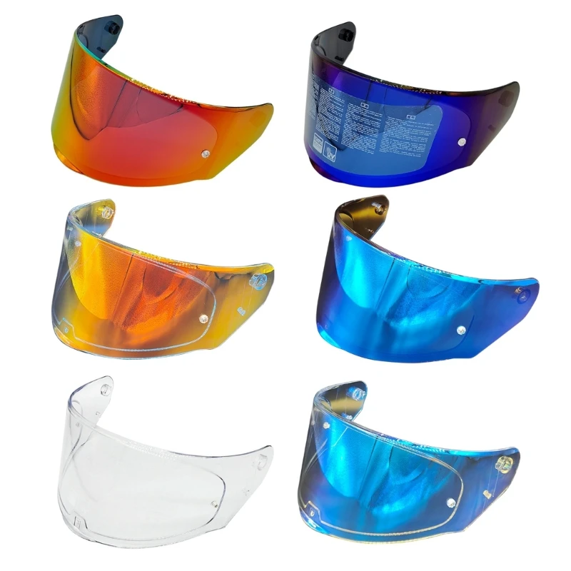 

Helmet Shield Helmet Lens Visor, Motorcycles Wind Shield Open Face Helmet Lens Visor Shield Full Face Fit For FF353 320 328
