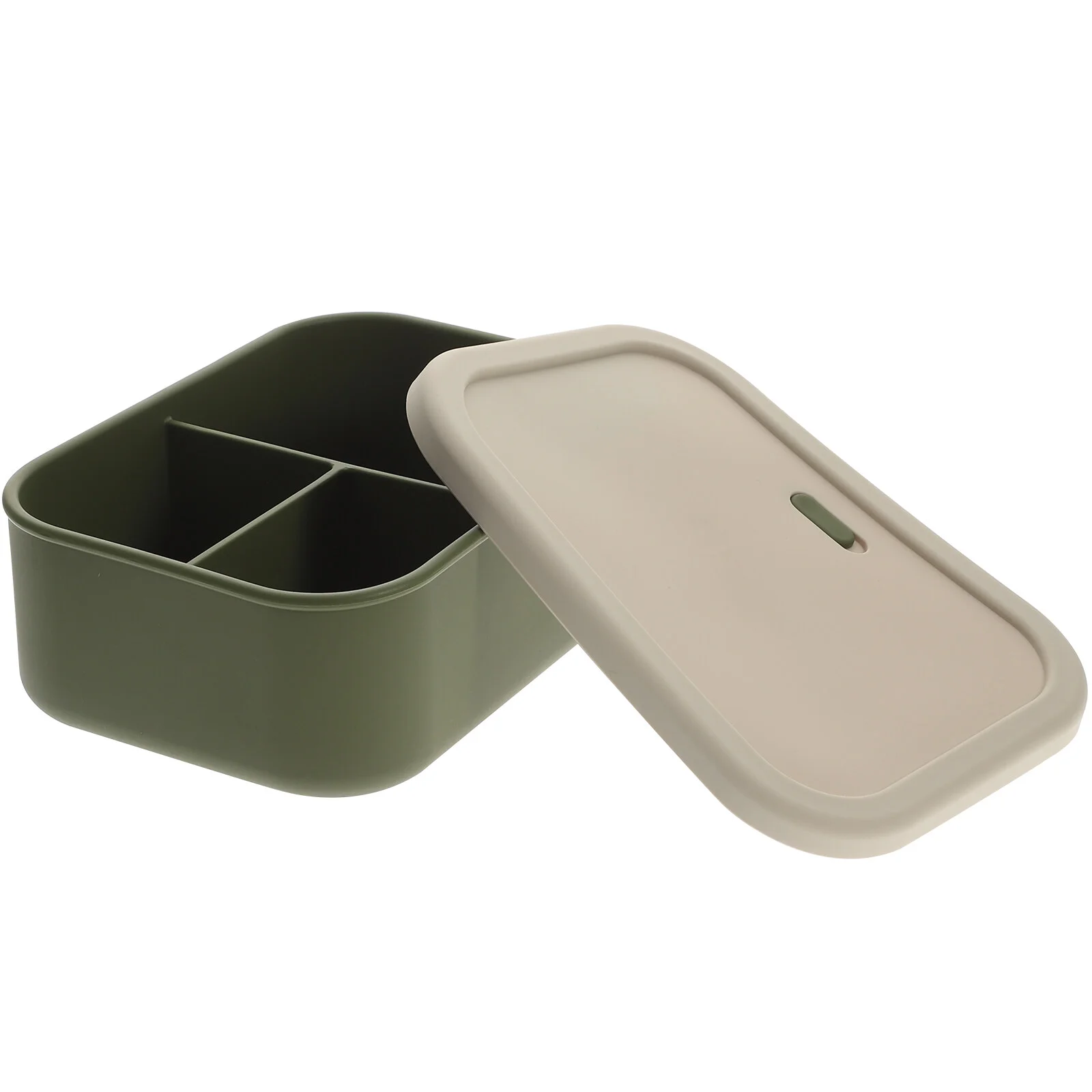 

Silicone Bowl Reusable Food Container Convenient Supply Household Camping Lunch