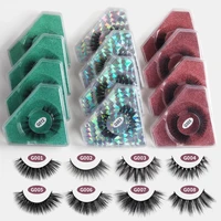 wholesale eyelashes 53050100 pairs 3d mink lashes natural soft volume false lashes in bulk makeup extension cilios
