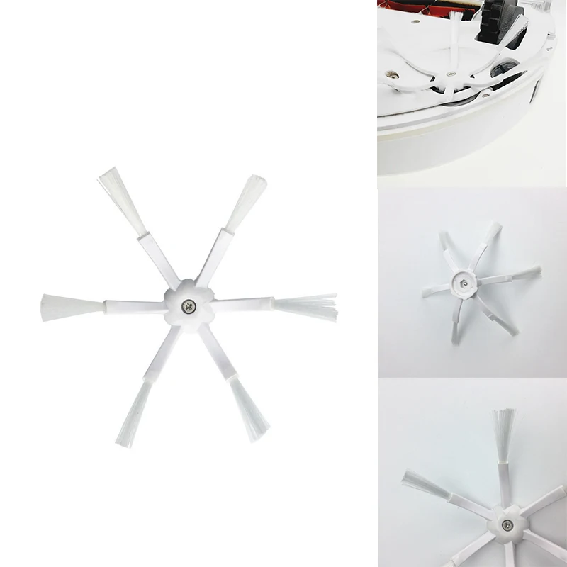 

6-Arm Side Brush For Xiaomi Roborock S5 S6 S50 S51 S55 Robot Vacuum Cleaner Accessory