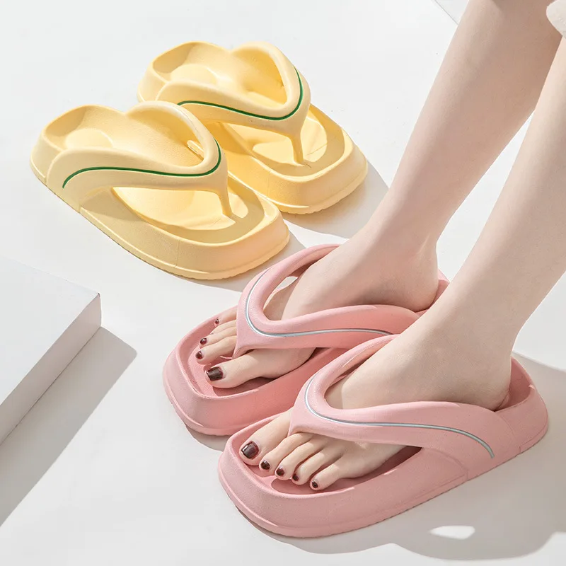 Women Flip Flops Fashion Outdoor EVA Slippers Fashion Slides 2023 Summer Leisure Men Sandals Home Leisure Couple Woman Shoes