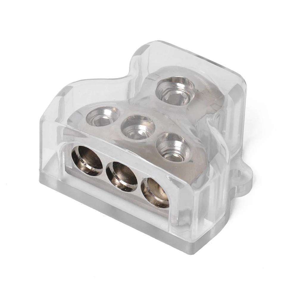 

3-Way Car Audio Amp Power/Ground Cable Splitter Power Distribution Block