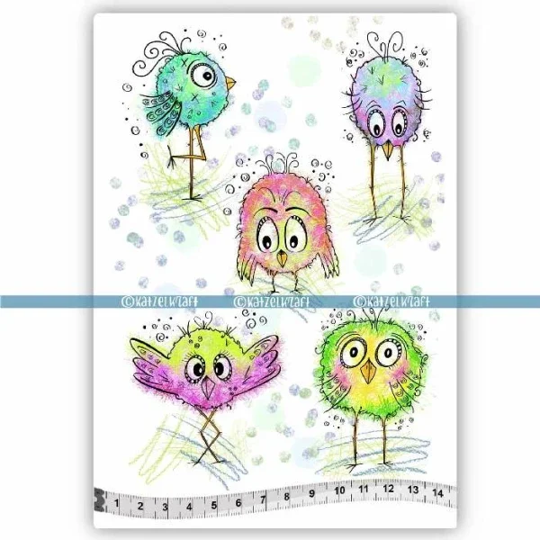 

Cute Bird Clear Stamps Clear Silicone Stamps Diary Photo Album Scrapbook Decoration Craft Punching Template Embossing Handmade
