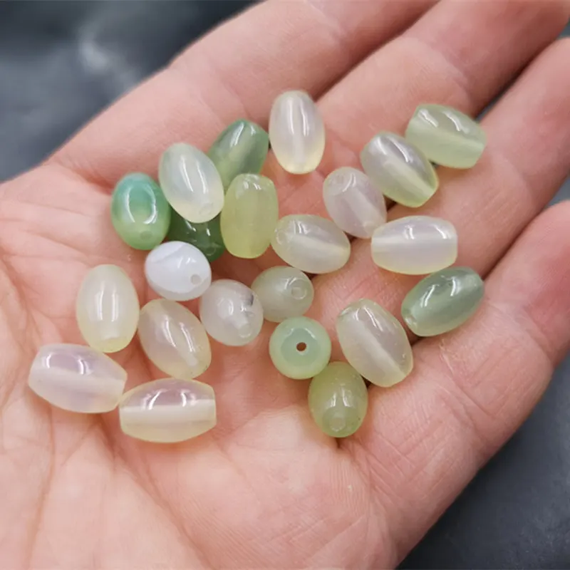 

Аксессуары для украшения своими руками, зеленое халцедон, яблоко, зеленый агат