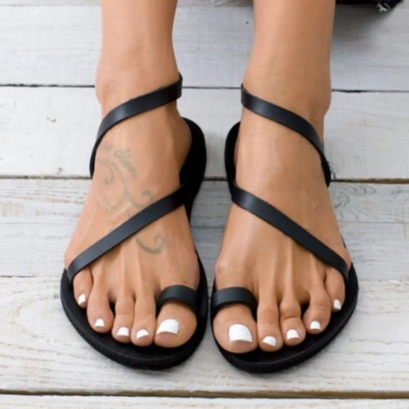 

2021 New Summer Sandals Women Flat Thong Woman Flip Flops Slip On Female Beach Shoes Ladies Fashion Sandalias size 35-43