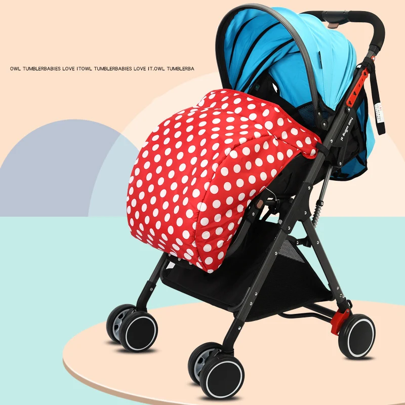 

1pcs Universal Warm windproof Cloth And Warm Cotton Baby Stroller Foot Muff Pushchair Pram Foot Cover For Stroller Accessorie