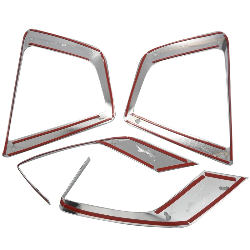 

Аксессуары для Hyundai Creta Ix25, накладка на передние и задние противотуманные фары, отделка рамы, хромированный АБС-пластик, Внешнее украшение 2017...