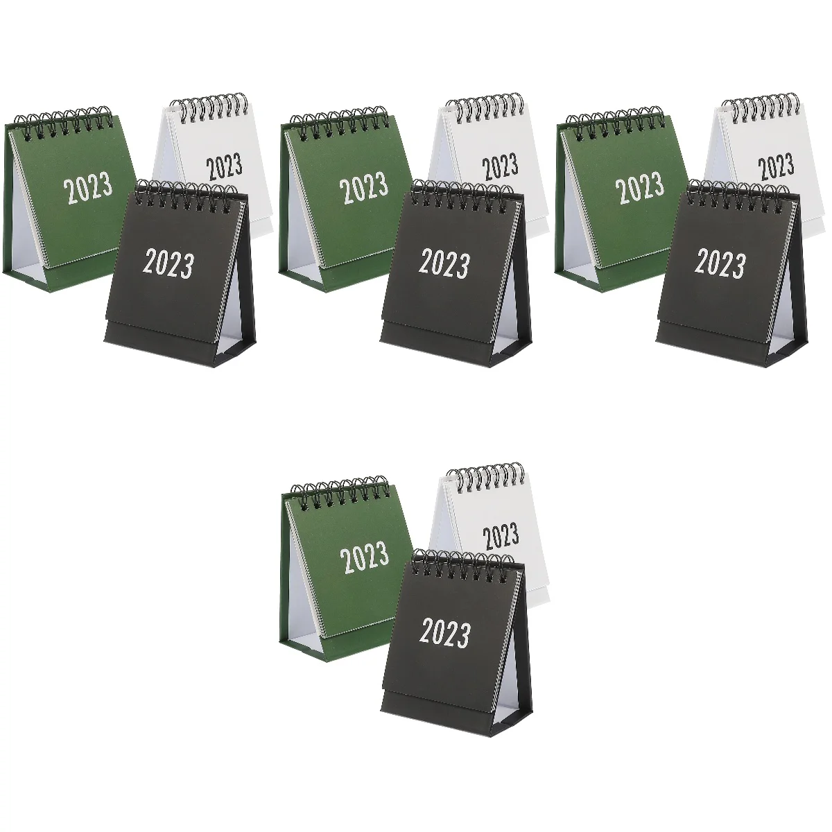 

12 Standing Durable School Students Durable Paper Calendars 2023 Desktop Calendars for Office Students Schedule School