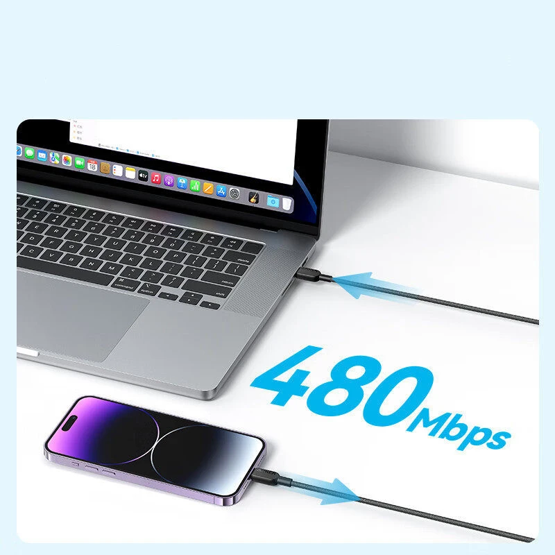 Кабель Anker 310 USB C-Lightning, сертифицированный MFi, для iPhone 14, 13 серии, кабель для быстрой зарядки A81A5 A81A6 (art.: 3920dc38bf6d4) - 3920dc38bf6d4