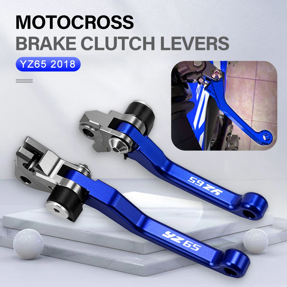 

Motocross Pivot Brake Clutch Levers For YAMAHA YZ65 2018 2019 2020 2021 2022 Motorcycle Accessories Dirt Bike Handle Lever
