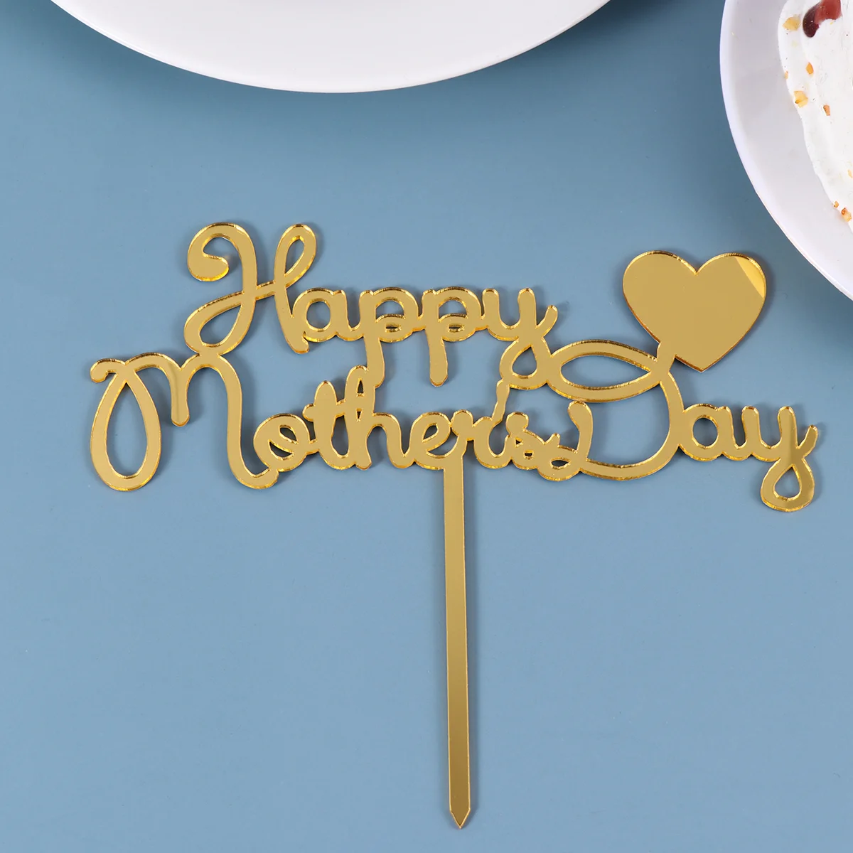 10 шт. выбор для кексов мамы декор в форме сердца топпер на день матери мисс