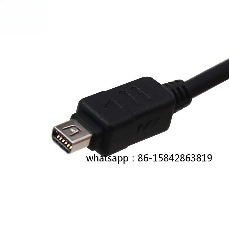 Фото 12-контактный USB-кабель для зарядки и передачи данных для цифровых камер Olympus, кабель для передачи данных CB-USB5/Cb-USB6, 12-контактный USB-кабель, аксессуары для кабелей передачи данных №1