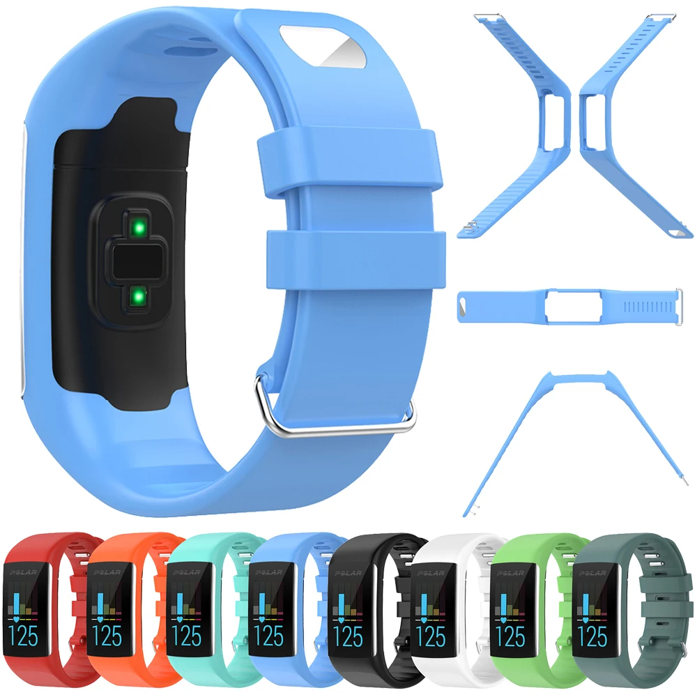 

Sport Silicone Strap For Polar A360 A370 Band Bracelet Replacement Soft Watchband For Polar A360 A370 Watch Wristband Accessorie