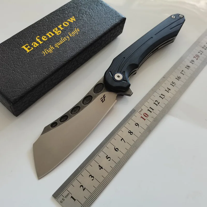 Eafengrow 2022 складной нож EF971 D2 лезвие G10 тактический для выживания повседневного