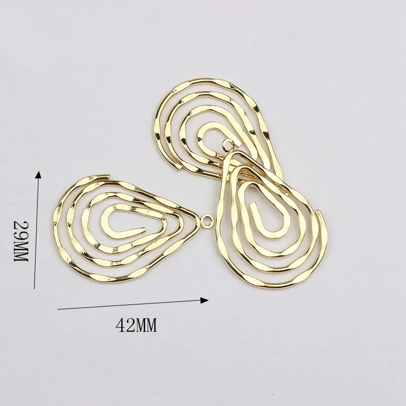 Аксессуары для ювелирных изделий ручной работы сплав асимметричная полая