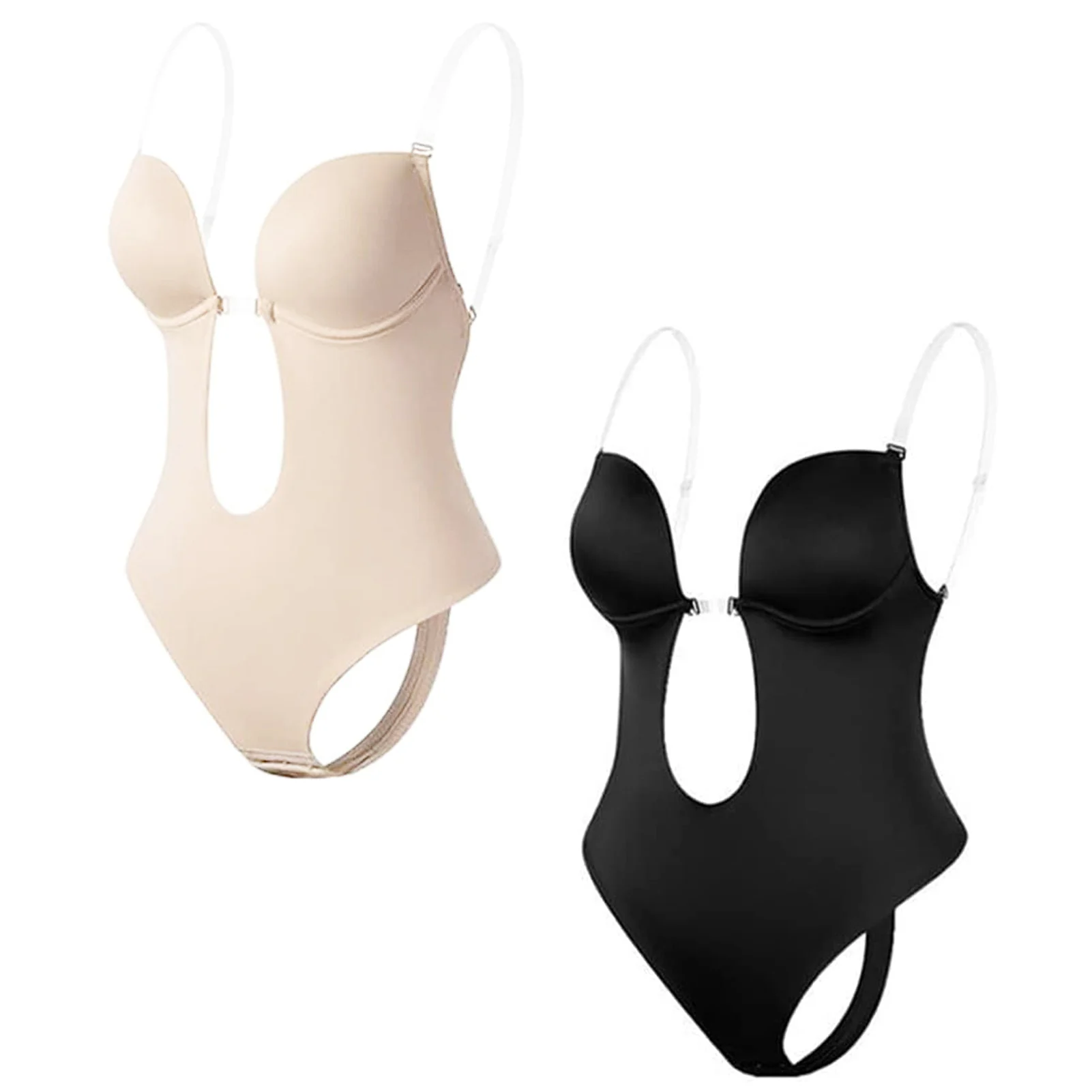 

Бесшовный Бюстгальтер с открытой спиной и глубоким V-образным вырезом