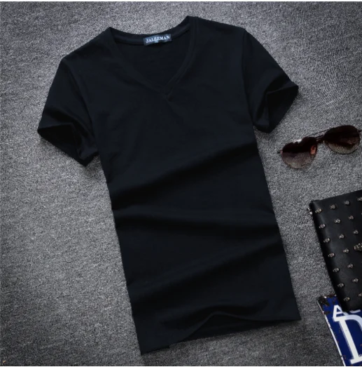 

Men's fashion casual short sleeve T-shirt 6295