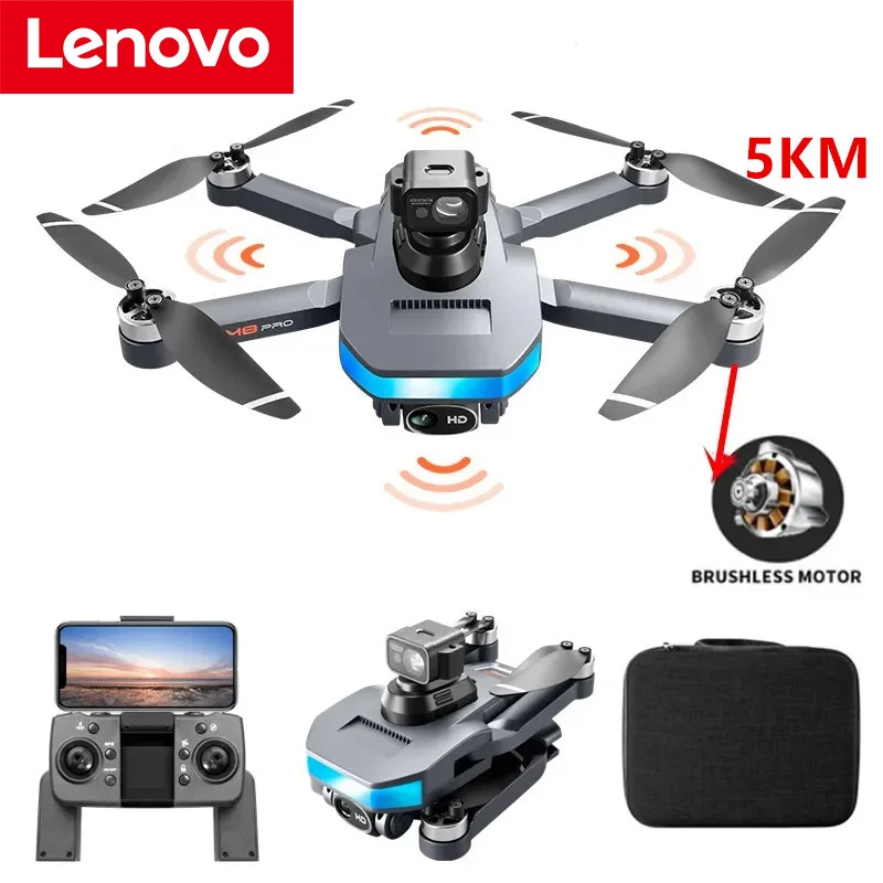 

Квадрокоптер Lenovo M8 Pro с бесщеточным Мотором, GPS, Wi-Fi, 5 км