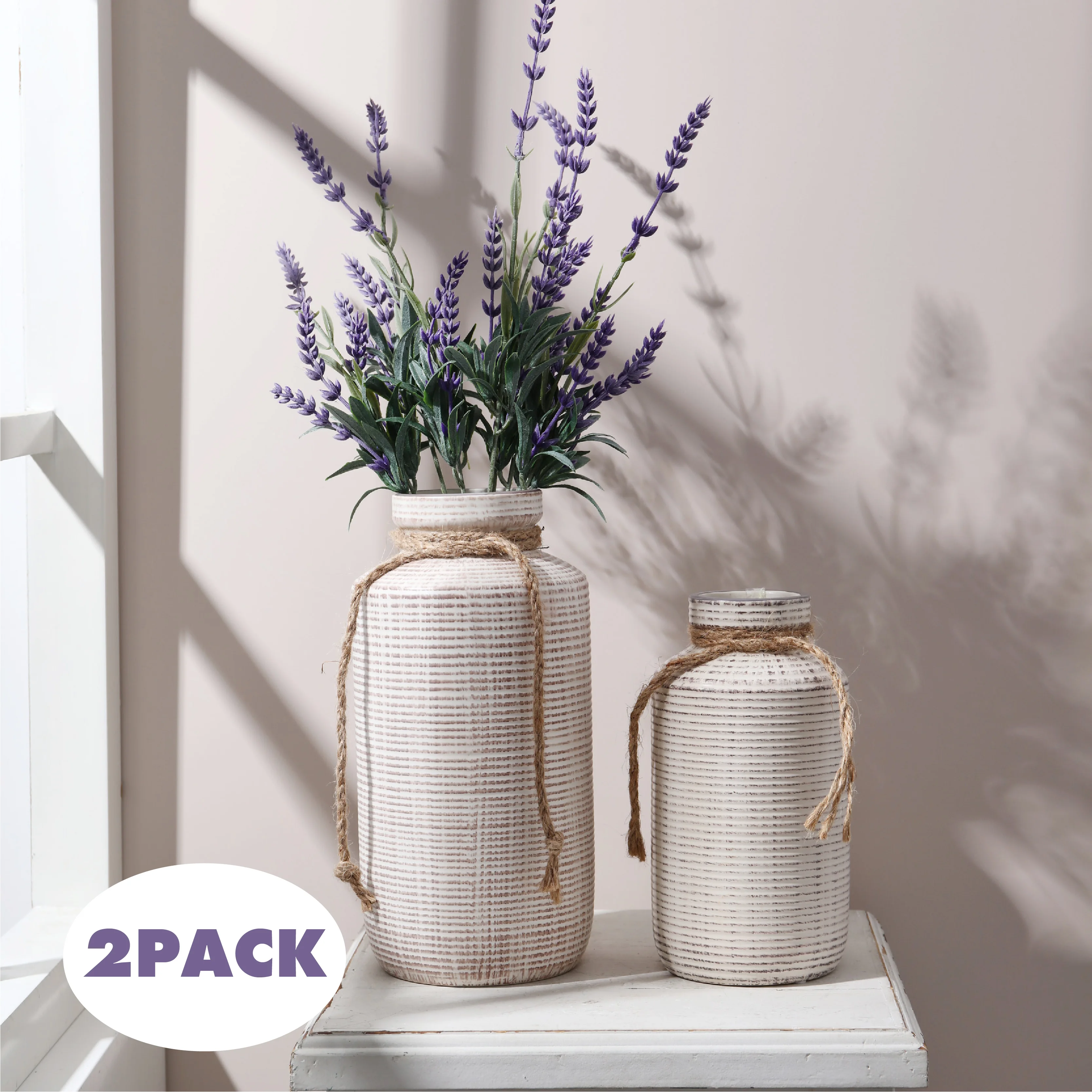 

Современная керамическая ваза, бежевые глазурованные цветочные вазы для домашнего декора, веревочный горшок для растений, настольные укра...