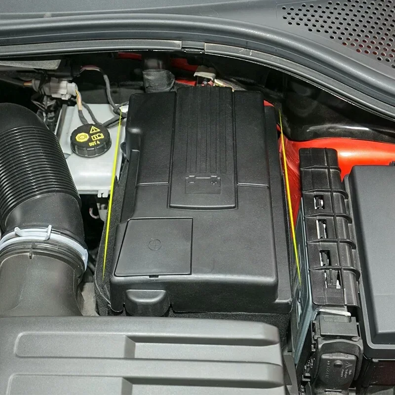 Для Volkswagen VW Golf Sportsvan 2013-2018 MK7 2015 Защитная крышка аккумулятора двигателя автомобиля