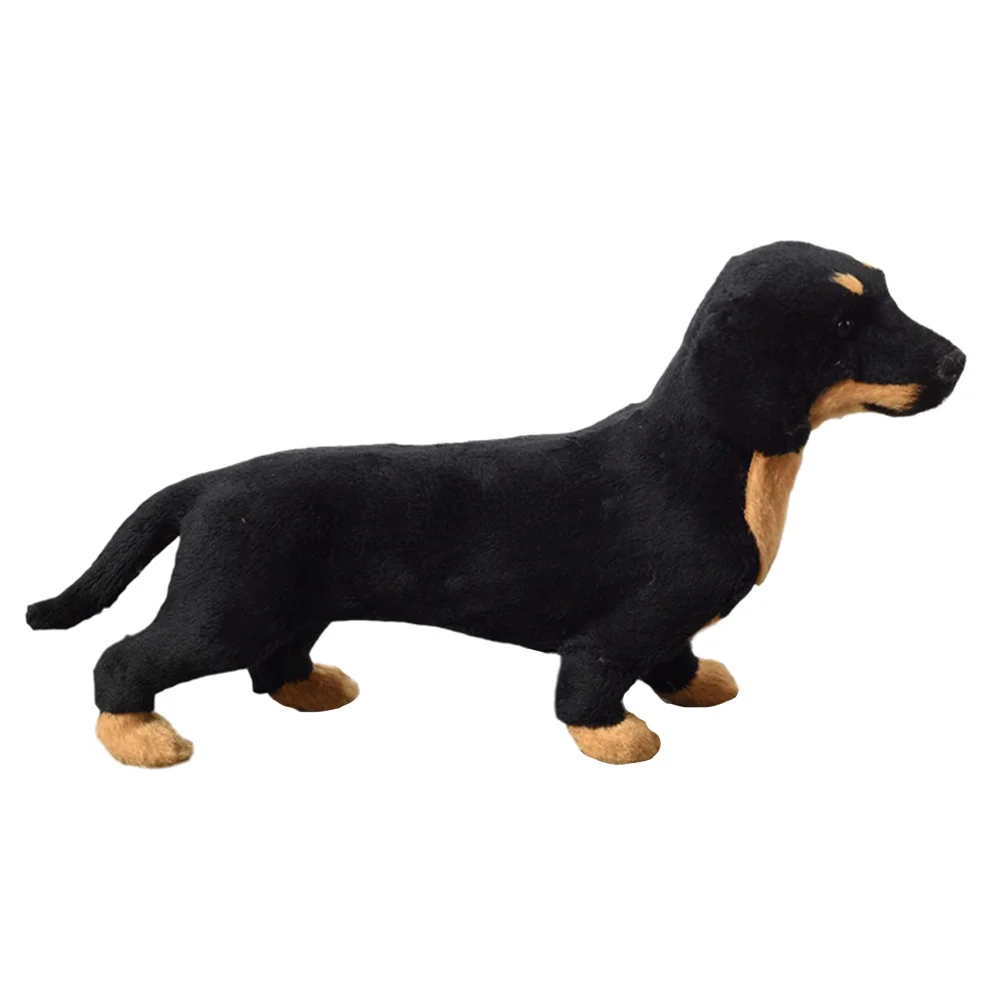 

Dog Figurines Dachshund Figures Statue Animal Puppy Toys Mini Miniature Dogs Animals Figure Realistic Toy Small Shelf Christmas
