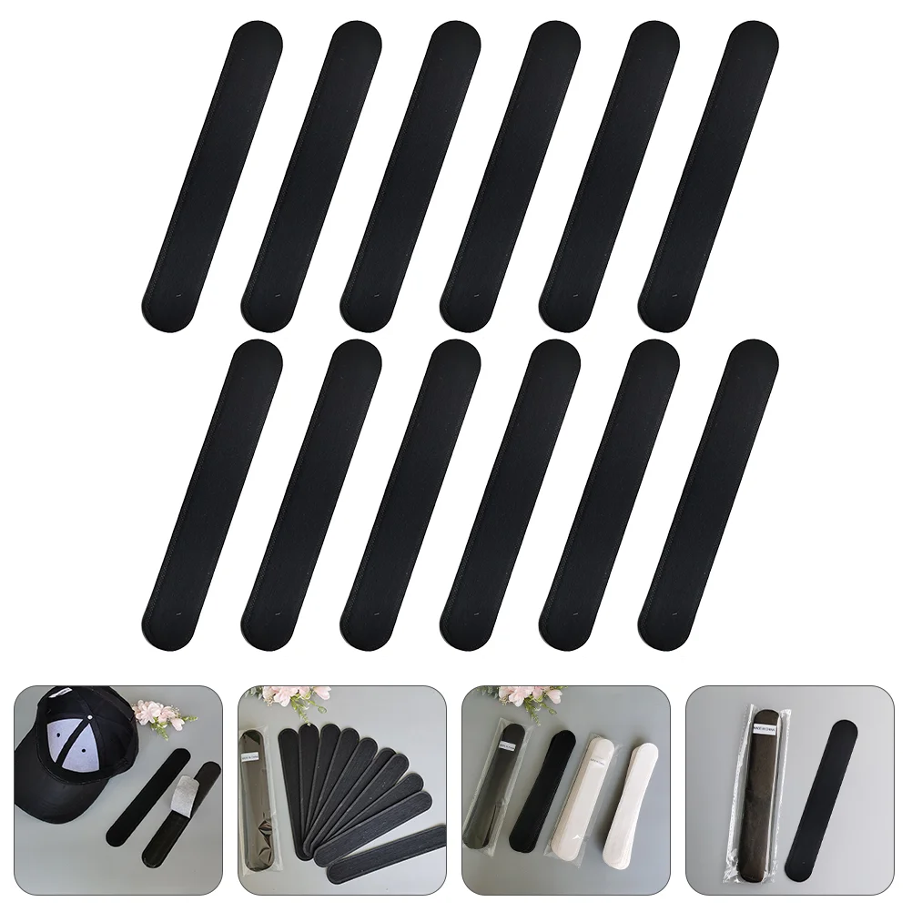 

20pcs Practical Hat Sweat Pad Collar Simple Caps Absorbing Sheet Sweatband