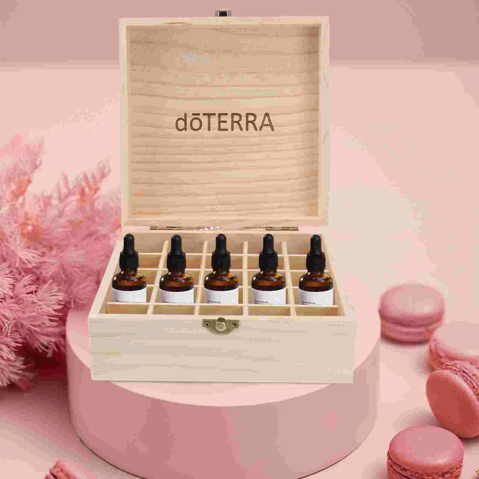 Сумка для хранения бутылок с 25 отделениями органайзер эфирных масел Cajas Organizadoras