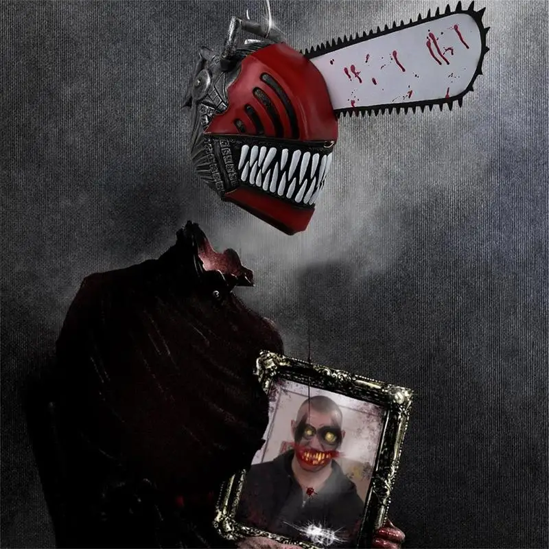 

Cosplay Full Head Mask, 2022 Mask Latex, Denji Costume Props for Halloween Costume Party