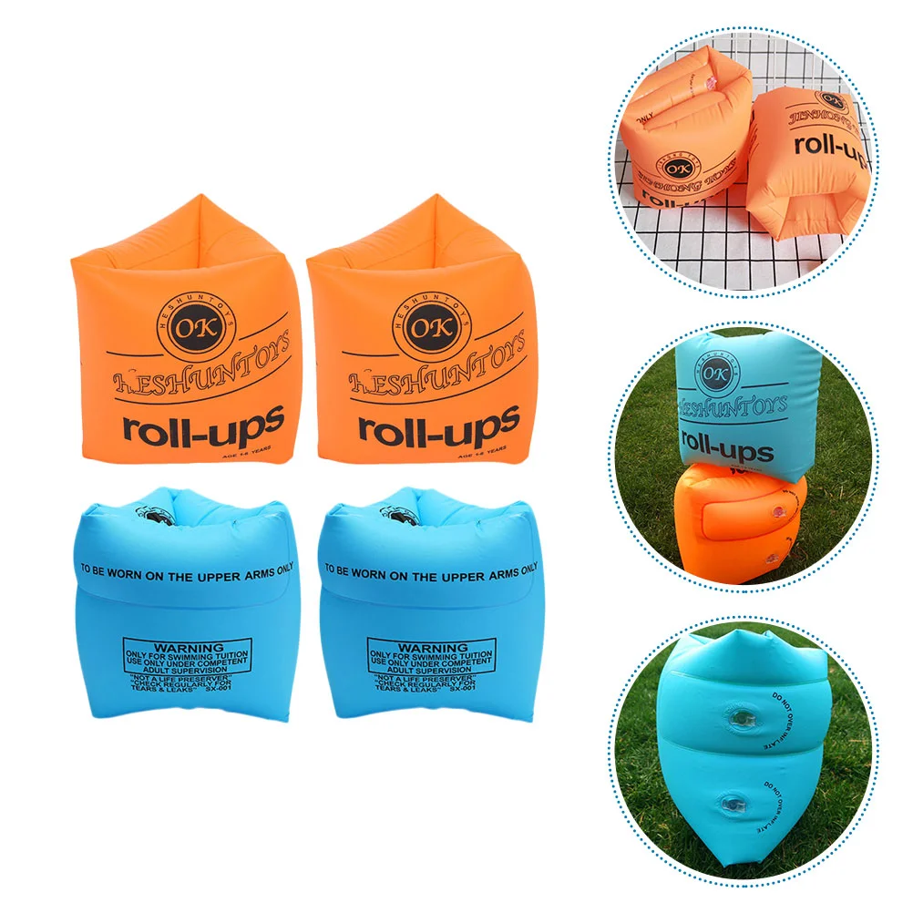 

Arm Swimming Rings Floats Pool Floaties Bands Swim Men Inflatable Band Ring Floating Safetywater Size Adult Armbands Sleeves