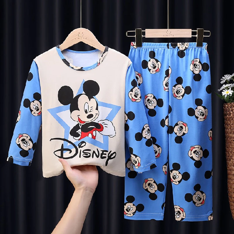 

Autumn Winter Children Pajamas Kids Plush Girl Pullover Warm Cotton Clothes Suit Sleepwear Children's Pyjamas Boy Nightwear