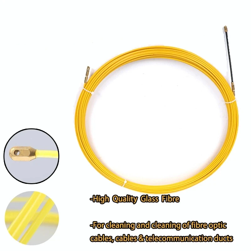 

Durable Guide Device Glass Fiber 15M/25M Electric Cable Push Pullers Nylon Duct Snake Rodder Fish Tape Wire Threading Aid Tool