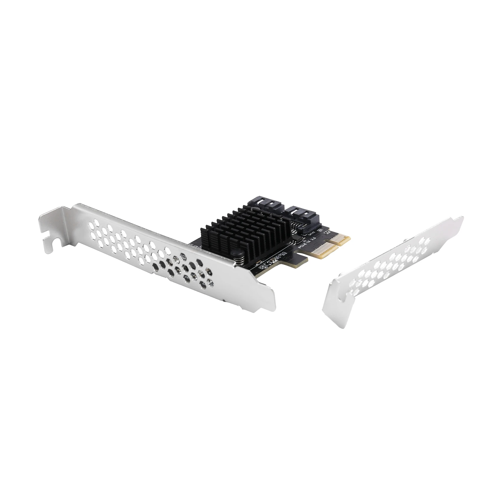 

Карта PCI-E-SATA, карта PCI-E 2,0 X1-SATA 3,0, карта адаптера для жесткого диска 6 Гбит/с (2 порта SATA)
