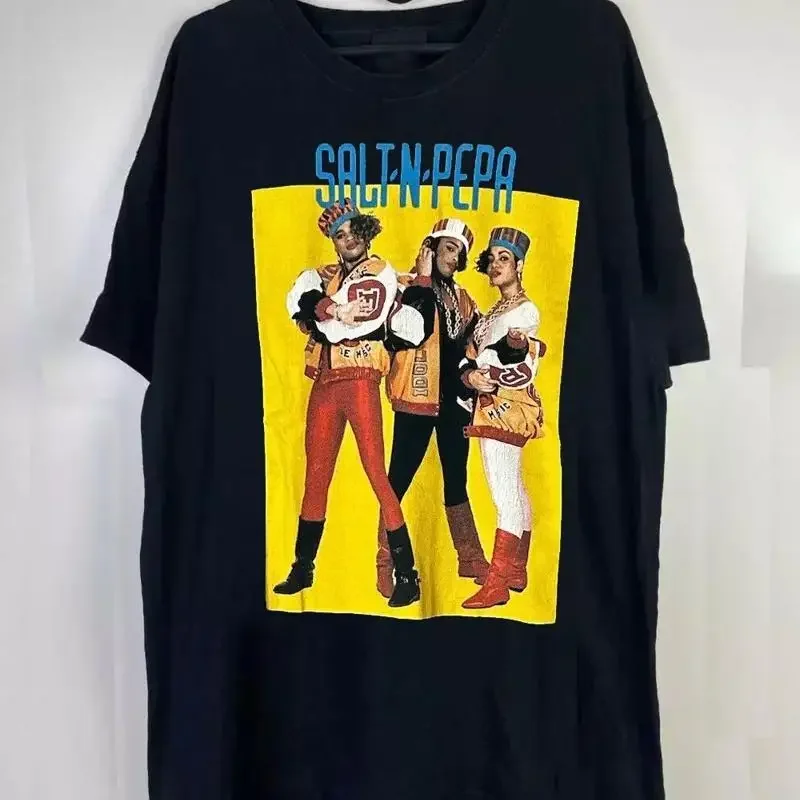 Фото Футболка с изображением Salt N Pepa Hip Hop Concert Music, все размеры от S до 5XL Mc275 №1
